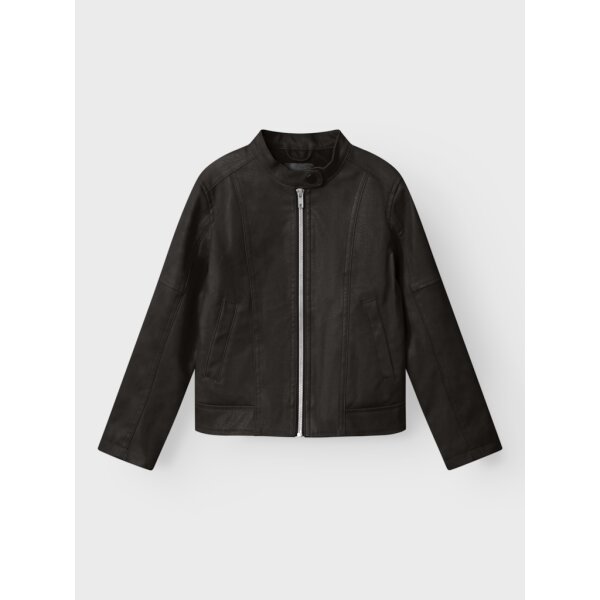 Παιδικό Μπουφάν Δερματίνη Μαύρη NAME IT  13231179 - Image 3