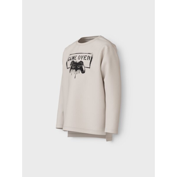 ΠΑΙΔΙΚΗ ΜΠΛΟΥΖΑ NKMVOB LS BOXY TOP ΕΚΡΟΥ NAME IT  13231403 - Image 4