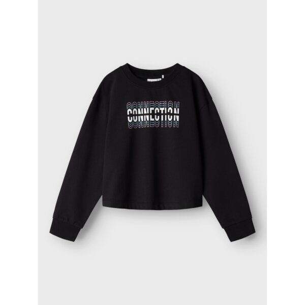 ΠΑΙΔΙΚΗ ΜΠΛΟΥΖΑ ΦΟΥΤΕΡ CROP ΜΑΥΡΗ ΚΟΡΙΤΣΙ NAME IT  13231432 - Image 3