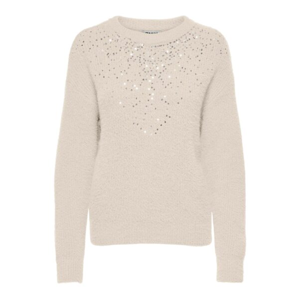 ΓΥΝΑΙΚΕΙΟ ΠΟΥΛΟΒΕΡ ΠΛΕΧΤΟ ΕΚΡΟΥ ONLY 15327595 - Image 1