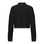 ΓΥΝΑΙΚΕΙΟ ΠΟΥΛΟΒΕΡ ΠΛΕΧΤΟ ΚΟΝΤΟ ΜΑΥΡΟ  ONLY 15329963 - Image 2