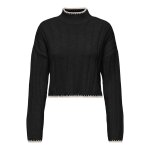 ΓΥΝΑΙΚΕΙΟ ΠΟΥΛΟΒΕΡ ΠΛΕΧΤΟ ΚΟΝΤΟ ΜΑΥΡΟ  ONLY 15329963 - Image 4