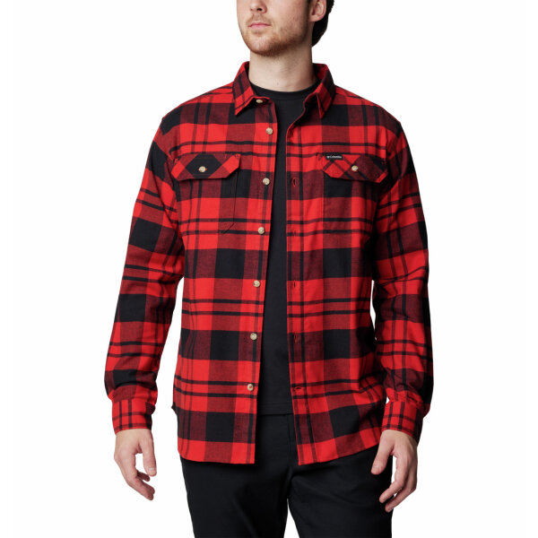 1861581-698-3 Ανδρικό Πουκάμισο καρό COLUMBIA FLARE GUN 1861581 Κόκκινο - Image 2