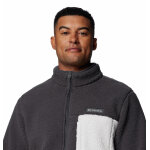 Ανδρική Ζακέτα FLEECE COLUMBIA MOUNTAINSIDE 1911083 Γκρί - Image 4