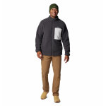 Ανδρική Ζακέτα FLEECE COLUMBIA MOUNTAINSIDE 1911083 Γκρί - Image 6