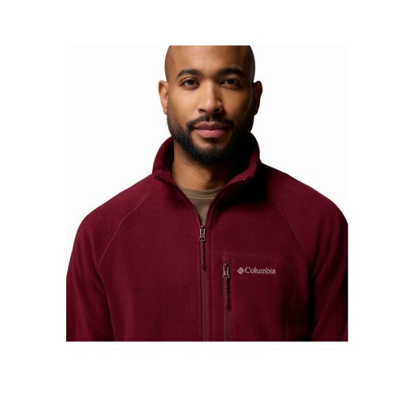 20250914054910_97fa7dce Ανδρική Ζακέτα FLEECE  COLUMBIAF24  FAST TREK AM3039A Μπορντώ - Image 5