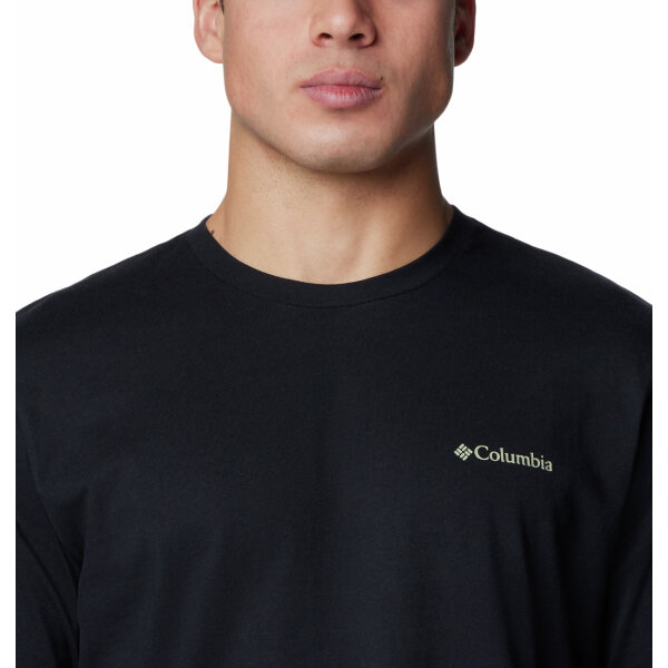 2054553-008-2 Ανδρική Μπλούζα COLUMBIA EXPLORERS CANY 2054553 Μαύρο - Image 2