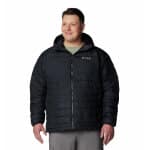 Ανδρικό Μπουφάν COLUMBIA PLUS SIZE 2086942 POWDER LITE Μαύρο