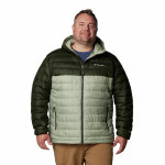 Ανδρικό Μπουφάν COLUMBIA PLUS SIZE 2086942 POWDER LITE Πράσινο