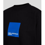 Γυναικεία Μπλούζα Φούτερ KARL LAGERFELD JEANS REGULAR LOGO 240J1807 Μαύρο - Image 2