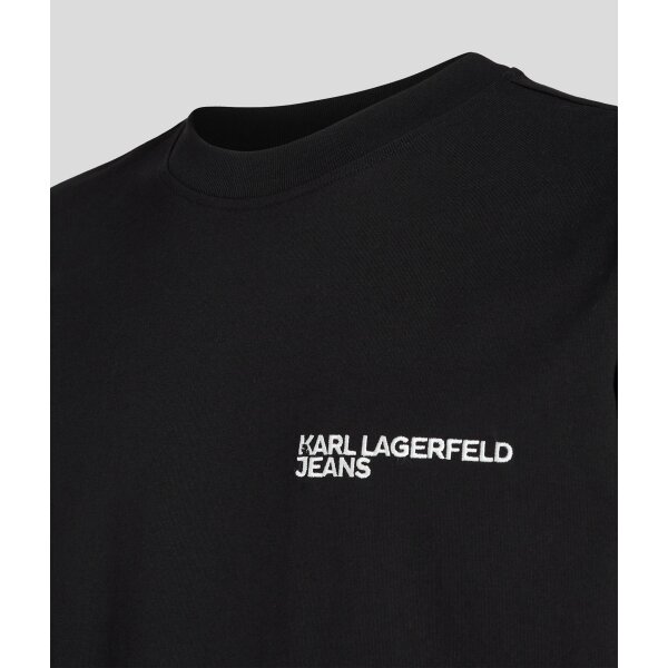 Ανδρική Μπλούζα KARL LAGERFELD JEANS24  235D1700 Μαύρο - Image 3