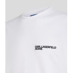 Ανδρική Μπλούζα KARL LAGERFELD JEANS24 235D1700 Λευκό - Image 3