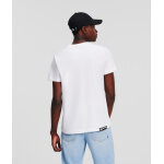 Ανδρική Μπλούζα KARL LAGERFELD JEANS24 235D1700 Λευκό - Image 4