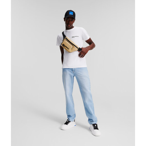 Ανδρική Μπλούζα KARL LAGERFELD JEANS24  235D1700 Λευκό - Image 5