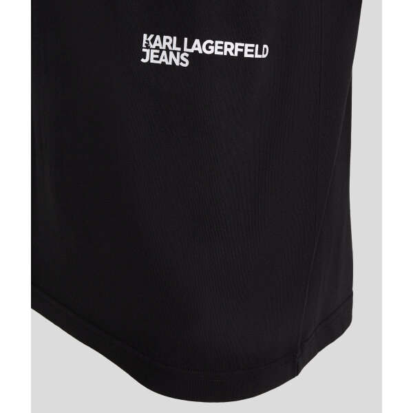 Ανδρική Μπλούζα KARL LAGERFELD JEANS 245D1704 Μαύρο - Image 3