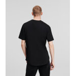 Ανδρική Μπλούζα KARL LAGERFELD JEANS 245D1705 Μαύρο - Image 3