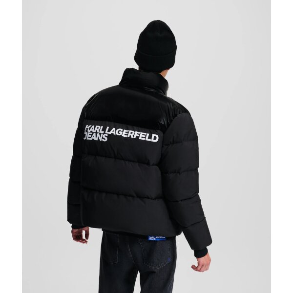 Ανδρικό Μπουφάν PUFFER KARL LAGERFELD JEANS 246D1507 Μαύρο - Image 3