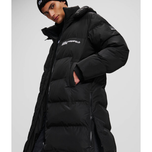 Ανδρικό Μπουφάν PUFFER KARL LAGERFELD JEANS 246D1510 Μαύρο - Image 2