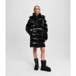 Γυναικείο Μπουφάν KARL LAGERFELD JEANS LONG BELTED PUFFER 246J1506 Μαύρο