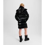Γυναικείο Μπουφάν KARL LAGERFELD JEANS LONG BELTED PUFFER 246J1506 Μαύρο - Image 3