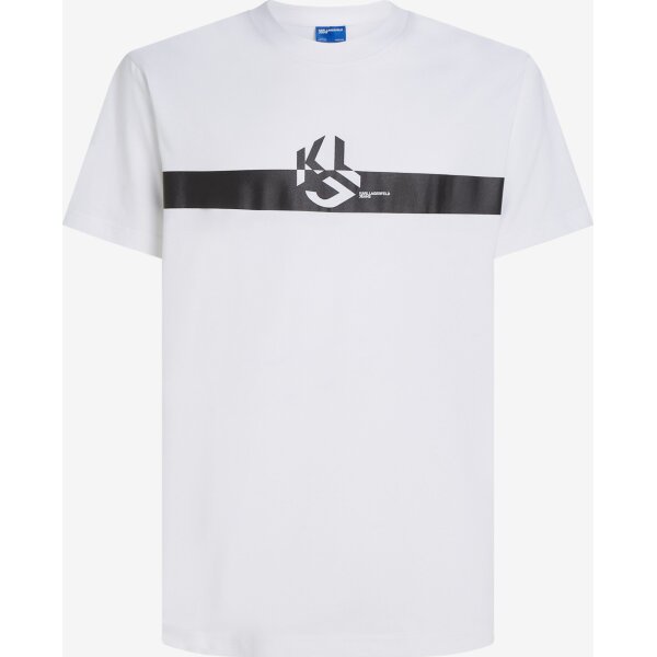 Ανδρική Μπλούζα KARL LAGERFELD JEANS 245D1701 Λευκό - Image 2