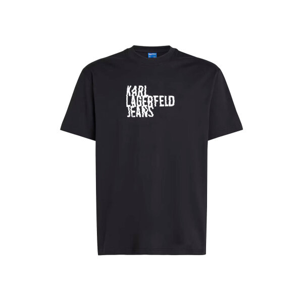 Ανδρική Μπλούζα KARL LAGERFELD JEANS 246D1711 Μαύρο - Image 2