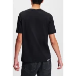 Ανδρική Μπλούζα KARL LAGERFELD JEANS 246D1711 Μαύρο - Image 3