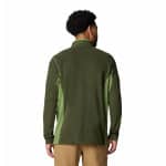 Ανδρική Μπλούζα FLEECE COLUMBIA KLAMATH RANGE EM6503 Χακί - Image 2
