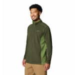 Ανδρική Μπλούζα FLEECE COLUMBIA KLAMATH RANGE EM6503 Χακί - Image 4