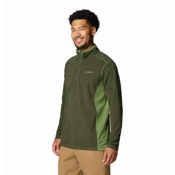 EM6503-366-4 Ανδρική Μπλούζα FLEECE COLUMBIA KLAMATH RANGE EM6503 Χακί - Image 4