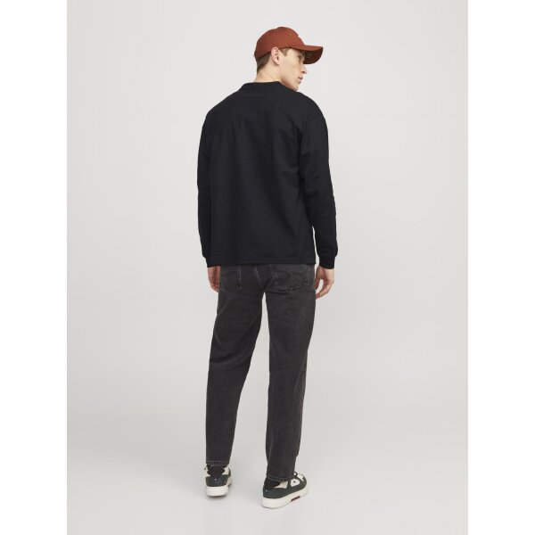 Ανδρική Μπλούζα JACK & JONES 12251775 Μαύρο - Image 3