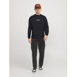 Ανδρική Μπλούζα JACK & JONES 12251775 Μαύρο - Image 4