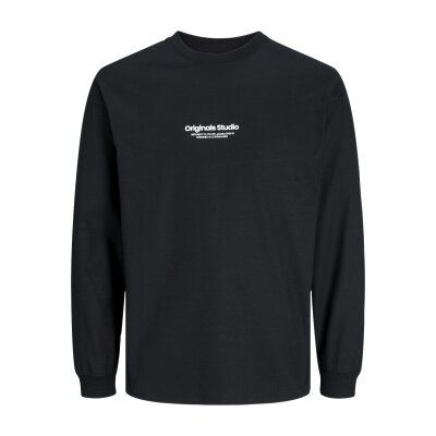 Ανδρική Μπλούζα JACK & JONES 12251775 Μαύρο