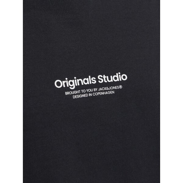Ανδρική Μπλούζα JACK & JONES 12251775 Μαύρο - Image 6