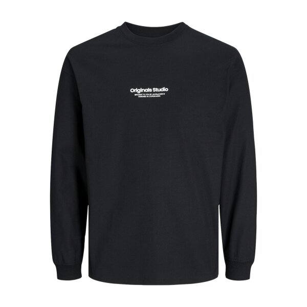 JACK&JONES_All-year_4436592_12251775 Ανδρική Μπλούζα JACK & JONES 12251775 Μαύρο - Image 1