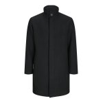 Ανδρικό Παλτό JACK & JONES WOOL 12259449 Μαύρο