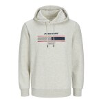 Ανδρική Φούτερ Μπλούζα JACK & JONES 12256820 Λευκό