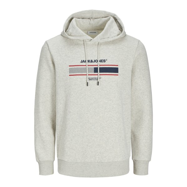 JACK&JONES_Autumnwinter_4500887_12256820 Ανδρική Φούτερ Μπλούζα JACK & JONES 12256820 Λευκό - Image 1