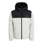 Ανδρικό Μπουφάν JACK & JONES 12256905 Λευκό Μαύρο