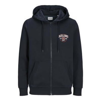 Ανδρική Φούτερ Ζακέτα JACK & JONES 12257489 Μπλε