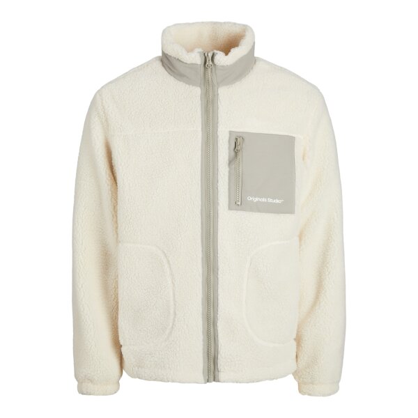 Ανδρικό FLEECE Μπουφαν JACK & JONES 12260450 Μπεζ - Image 1