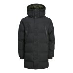 Ανδρικό Μπουφάν PUFFER PARKA JACK & JONES 12260481 Μαύρο