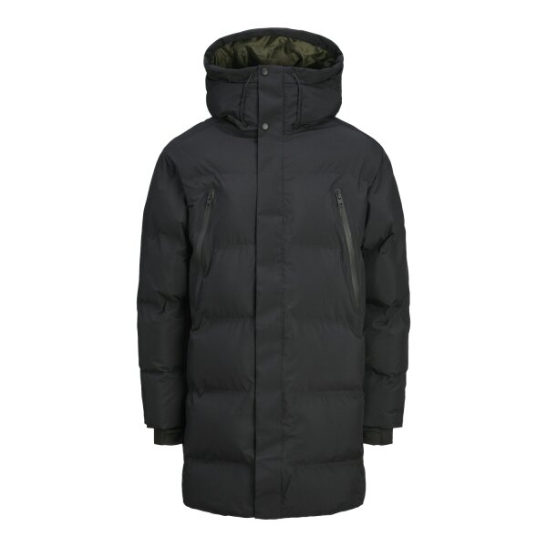 JACK&JONES_Autumnwinter_4543474_12260481 Ανδρικό Μπουφάν PUFFER PARKA JACK & JONES 12260481 Μαύρο - Image 1