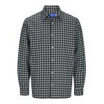 Ανδρικό Πουκάμισο Φανέλα Comfort Fit JACK & JONES 12260776 Πράσινο