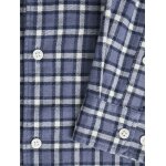 Ανδρικό Πουκάμισο Φανέλα Comfort Fit JACK & JONES 12260776 Μπλε - Image 3