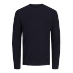 Ανδρική Πουλόβερ JACK & JONES 12259647 Μπλε Σκούρο - Image 4