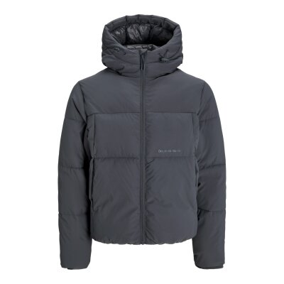 Ανδρικό Μπουφάν PUFFER JACK & JONES 12260433 Γκρί