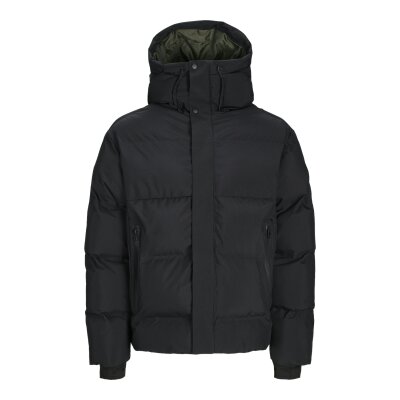 Ανδρικό Μπουφάν PUFFER JACK & JONES 12261971 Μαύρο