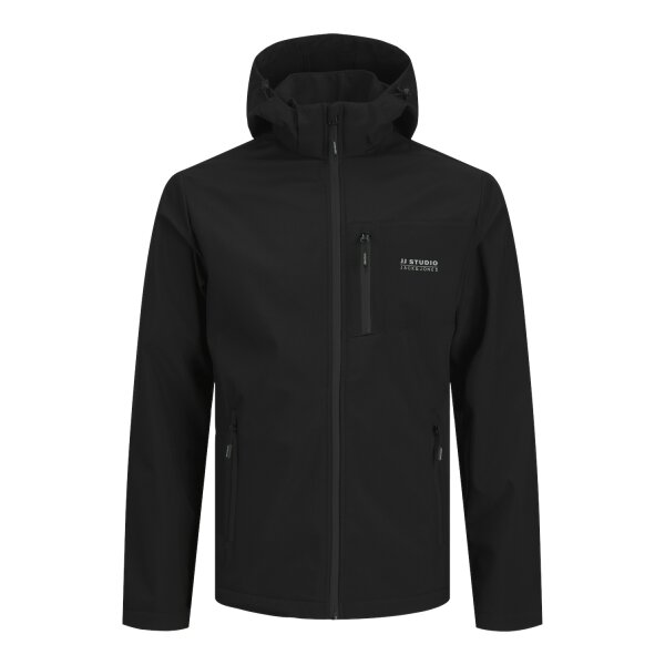 JACK&JONES_Autumnwinter_4608722_12265408 Ανδρικό Μπουφάν  PLUS SIZE JACK & JONES 12265408 Μαύρο - Image 1