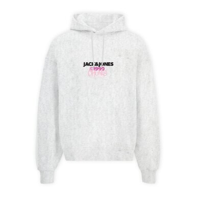 Ανδρική Φούτερ Μπλούζα JACK & JONES 12266946 Λευκό